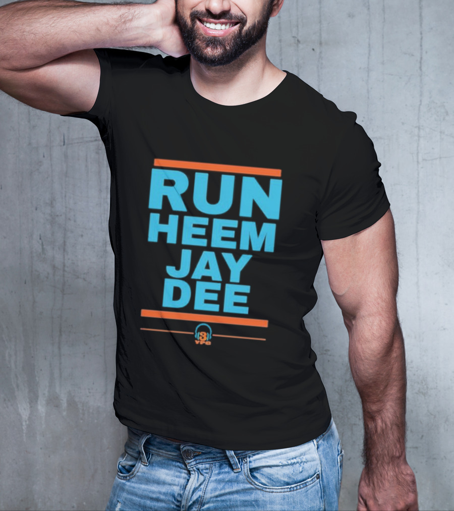 RUN HEEM JAY DEE 83 VPG Miami Dolphins T-Shirt