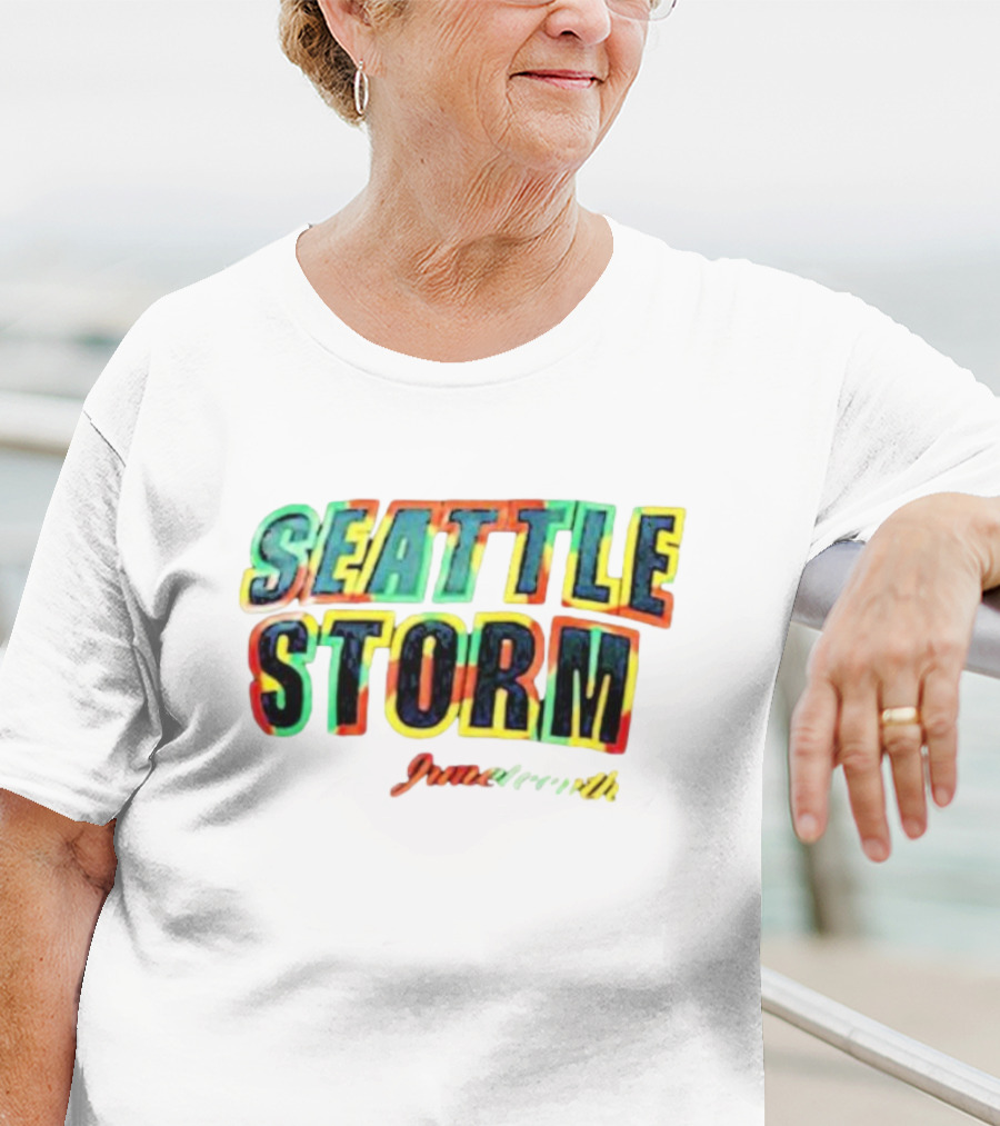 Seattle Storm Juneteenth T-Shirt