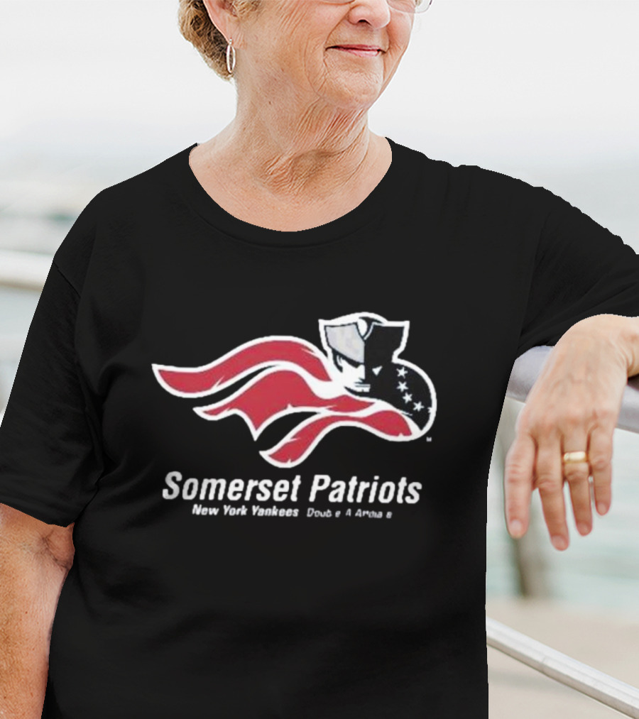 Somerset Patriots New York Yankees Double A Affiliate T-Shirt