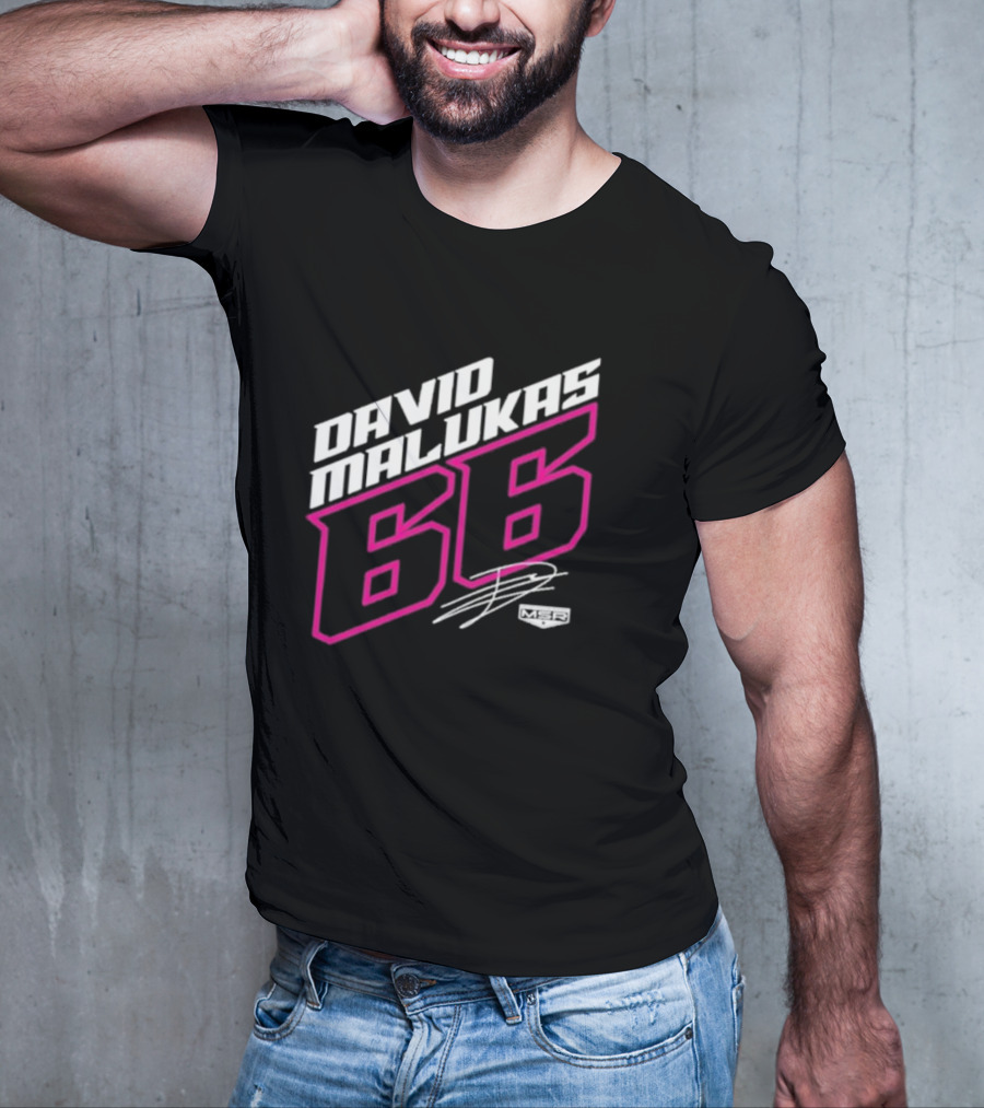 David Malukas 66 MSR Racing Signature T-Shirt
