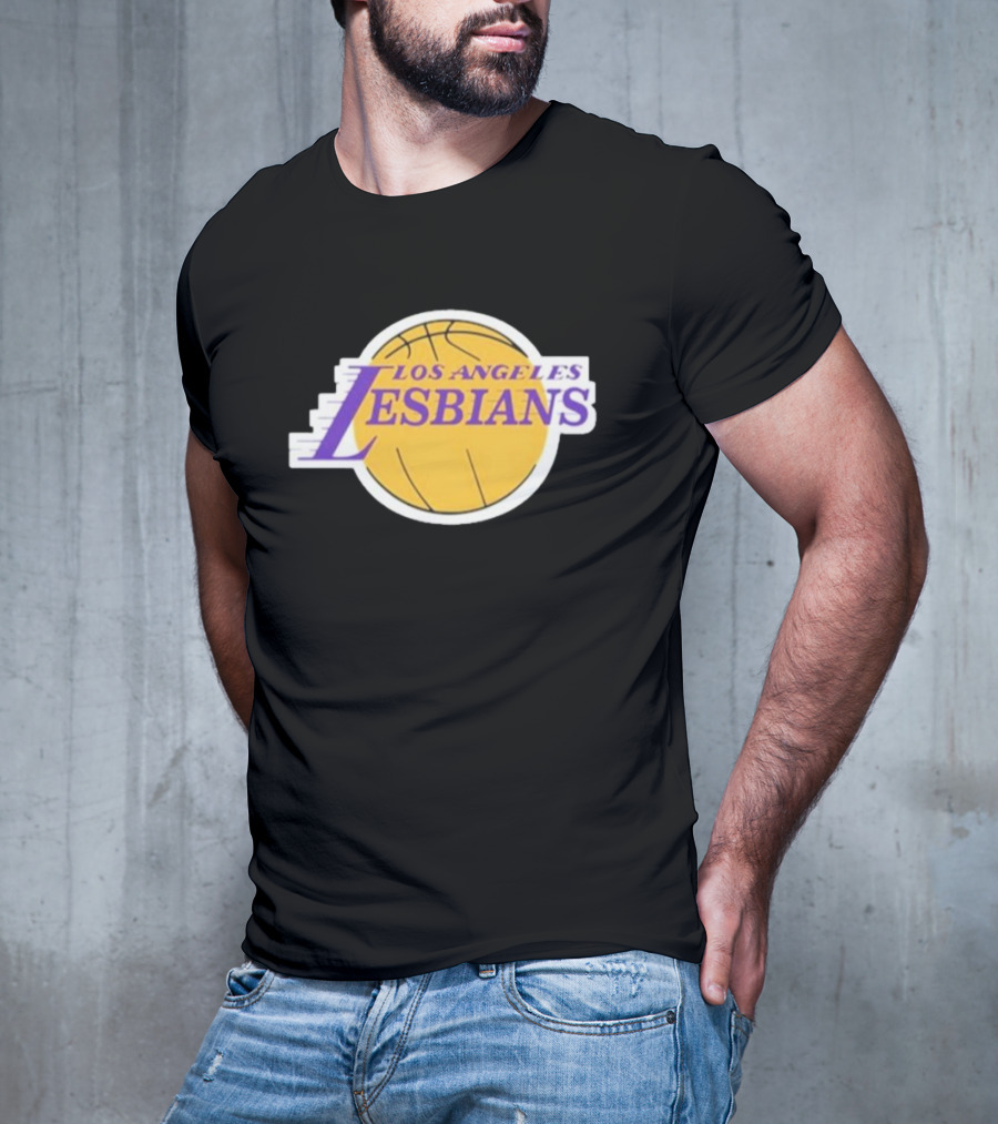 Lakeyia Brown Los Angeles Lesbians Basketball Logo Lakers T-Shirt