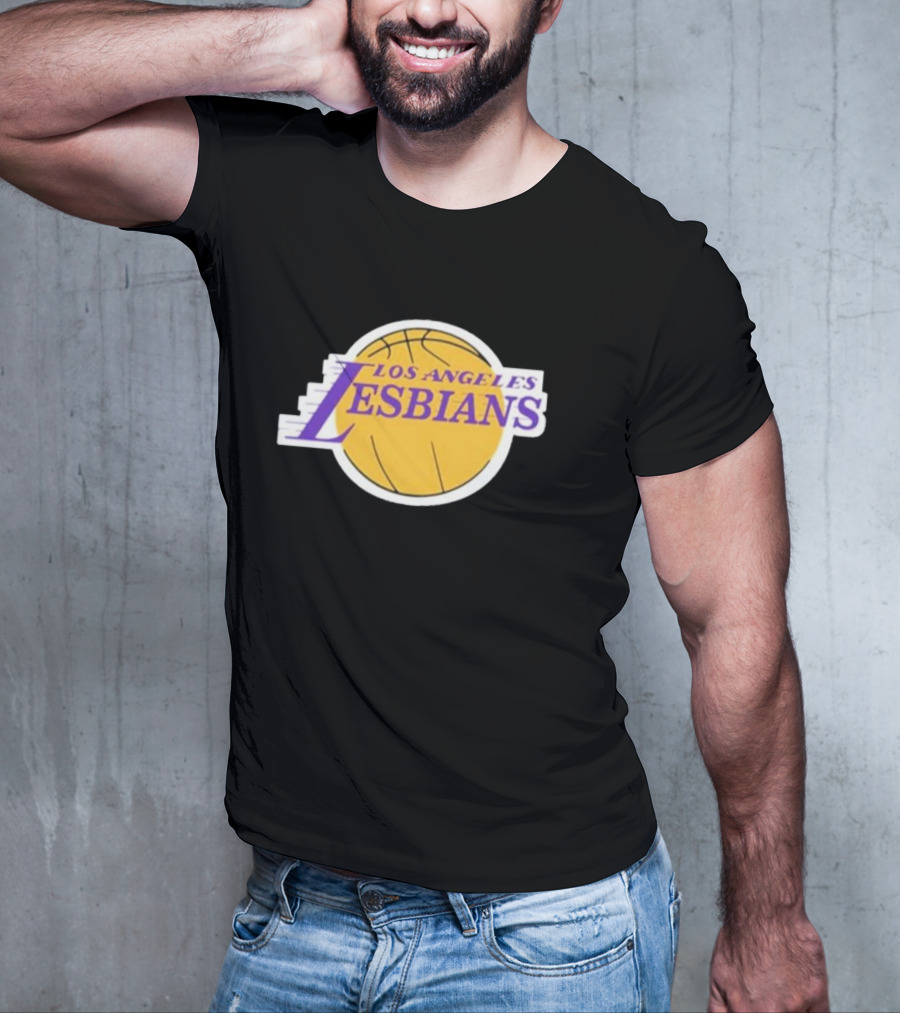 Lakeyia Brown Los Angeles Lesbians Basketball Logo Lakers T-Shirt