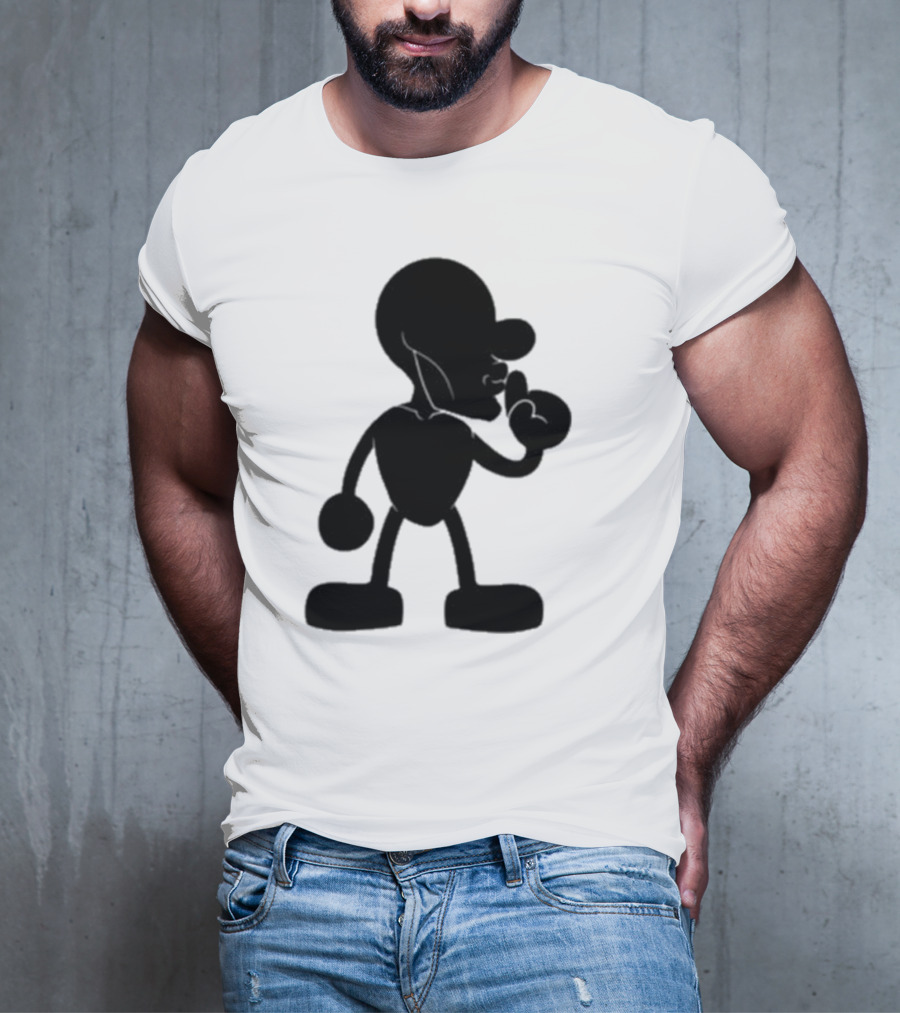 Yeet Team Mr Mew Iconic Silhouette And Dog Collaboration T-Shirt