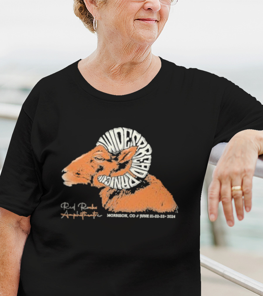 Widespread Panic Red Rocks Amphitheatre Morrison CO June 21-23 T-Shirt