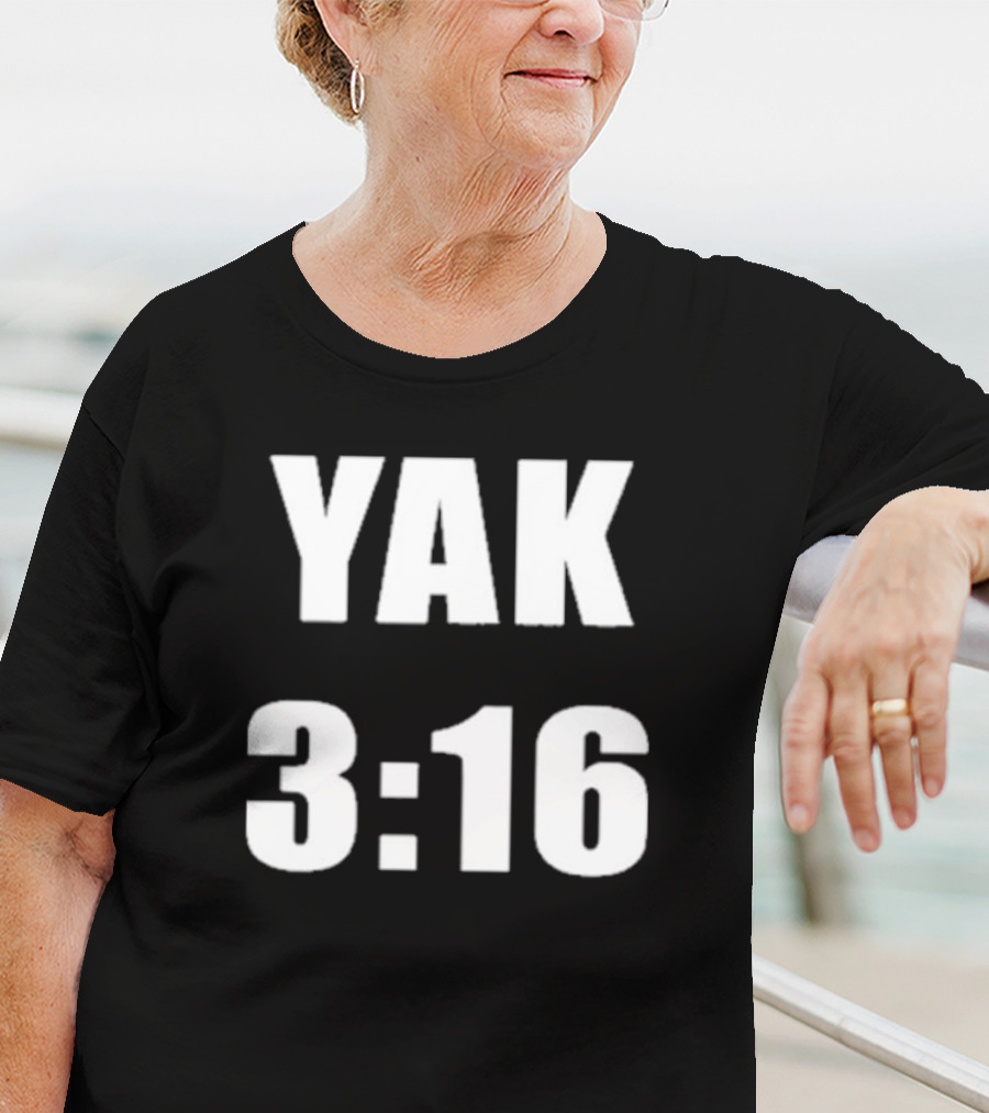 Yak 3:16 Wrestling T-Shirt