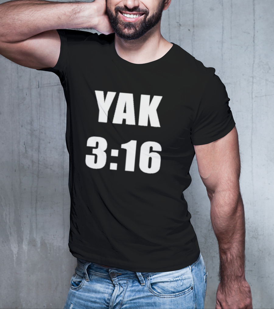 Yak 3:16 Wrestling T-Shirt