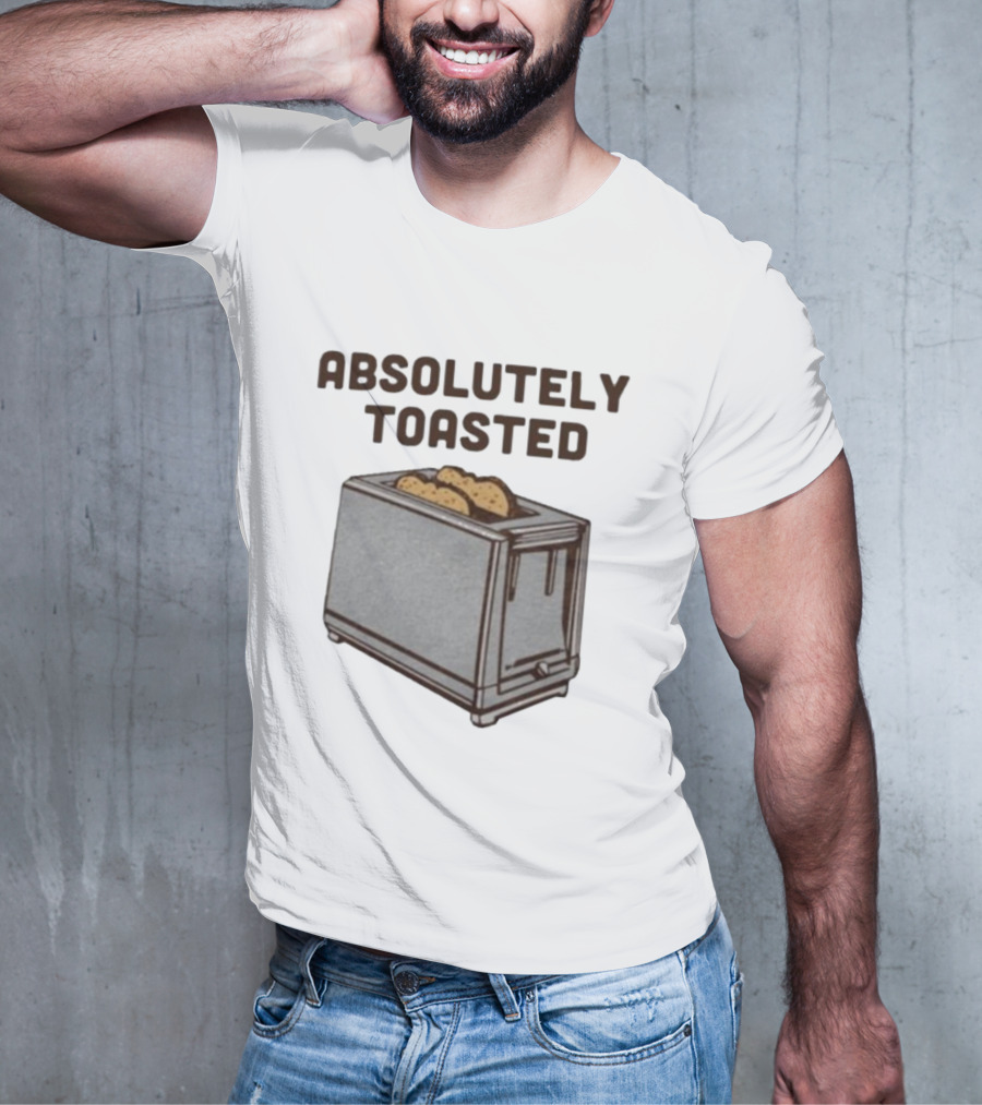 Absolutely Toasted Retro Toaster T-Shirt