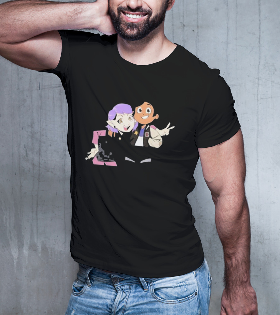 Dana Terrace Lumity The Owl House Luz And Amity Fan T-Shirt