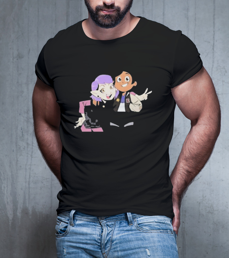 Dana Terrace Lumity The Owl House Luz And Amity Fan T-Shirt