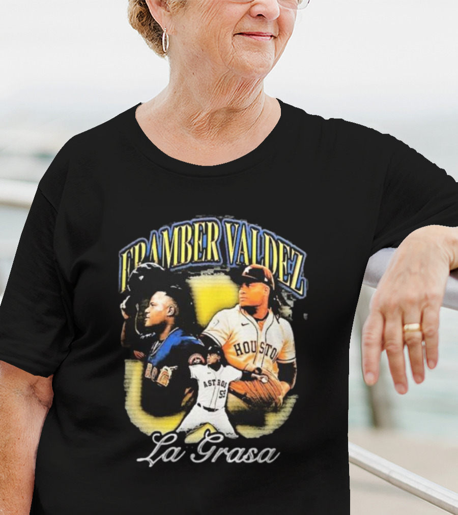 Framber Valdez Houston Astros La Grasa T-Shirt