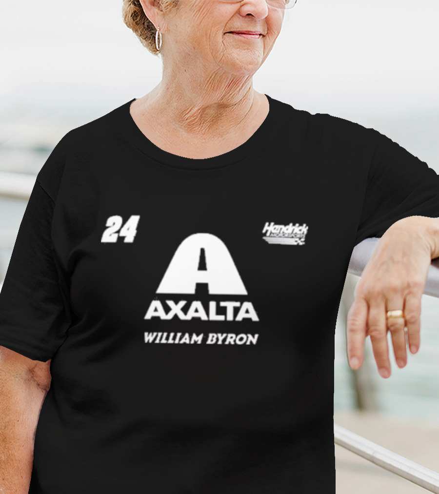 Hendrick Motorsports 24 Axalta William Byron Racing Team T-Shirt
