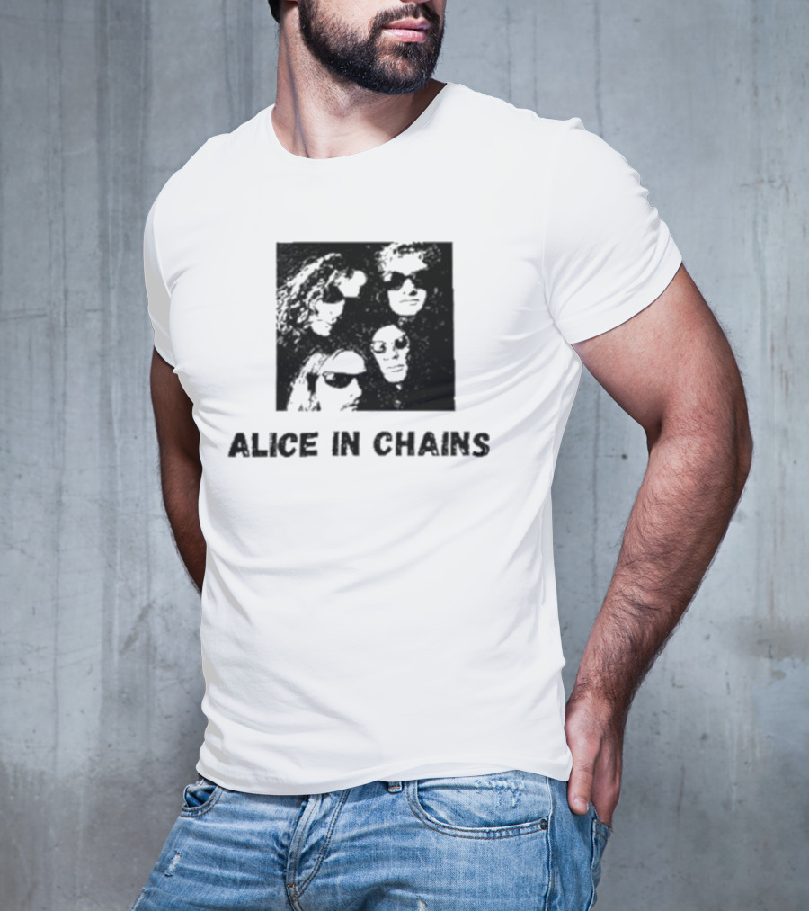 ALICE IN CHAINS San Antonio Concert Sharpist T-Shirt