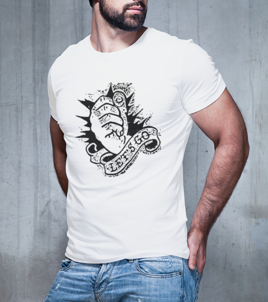 Rancid Let's Go Fist Punk Rock Tattoo T-Shirt