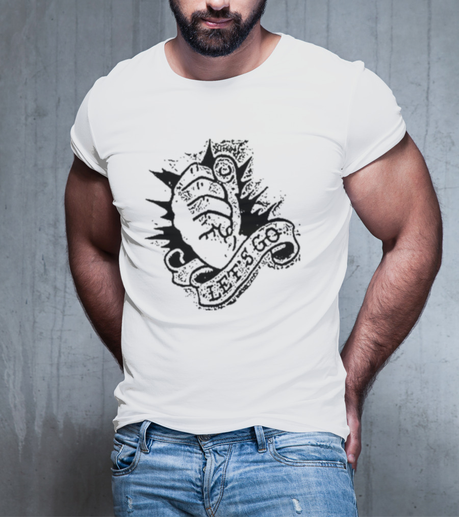Rancid Let's Go Fist Punk Rock Tattoo T-Shirt