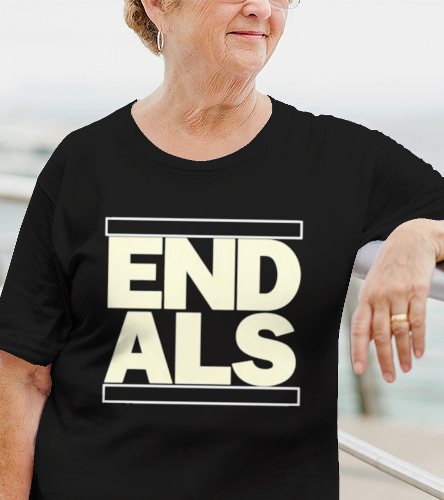 Torey Lovullo Supporting Awareness With End ALS Message T-Shirt
