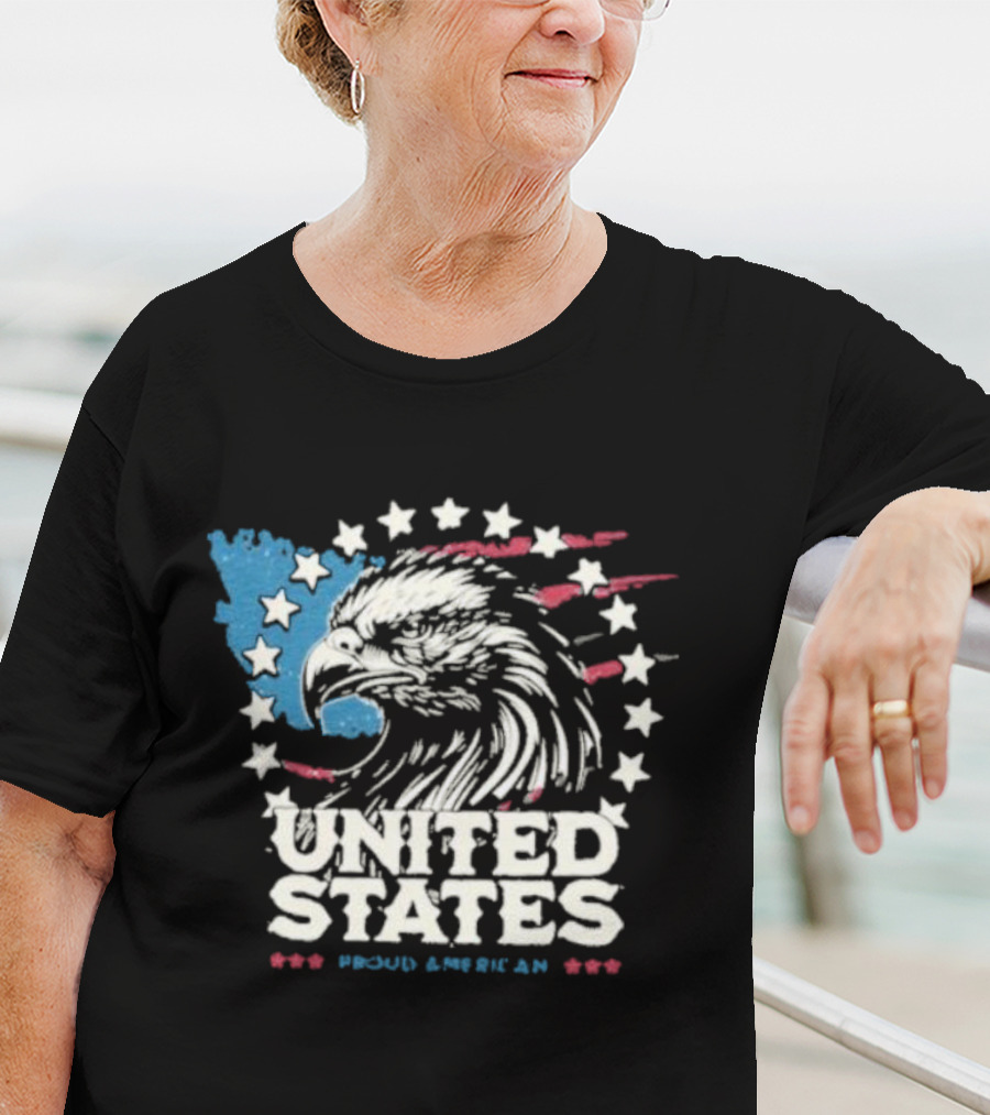 United States Proud American Eagle T-Shirt