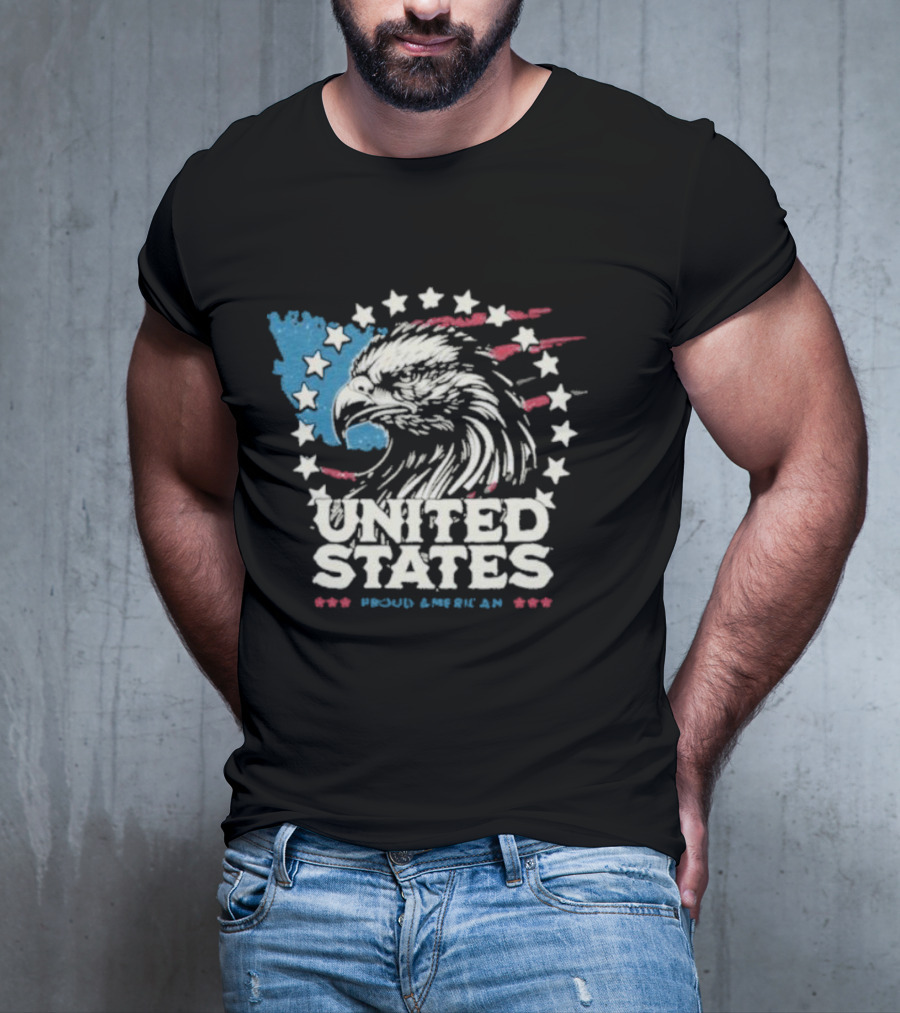 United States Proud American Eagle T-Shirt