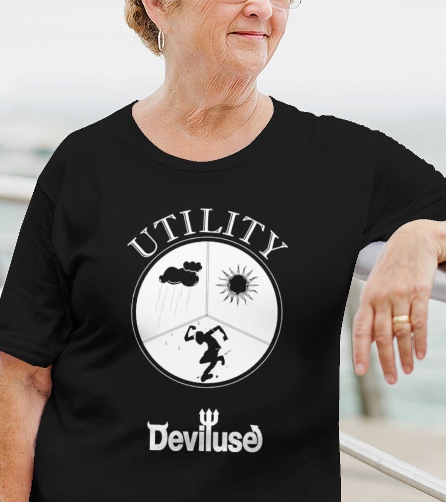 Utility Deciluse Rain Sun And Run Deviluse T-Shirt