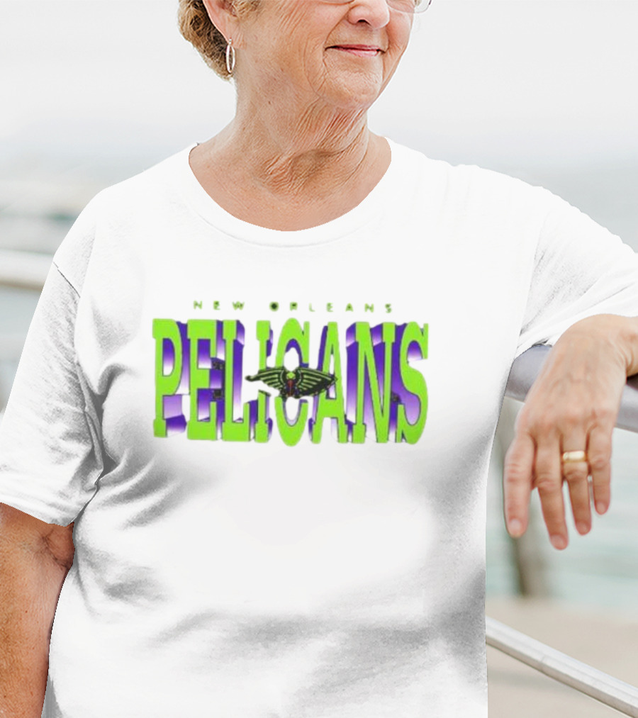 New Orleans Pelicans City Edition Sportiqe Tri-Blend Comfy T-Shirt