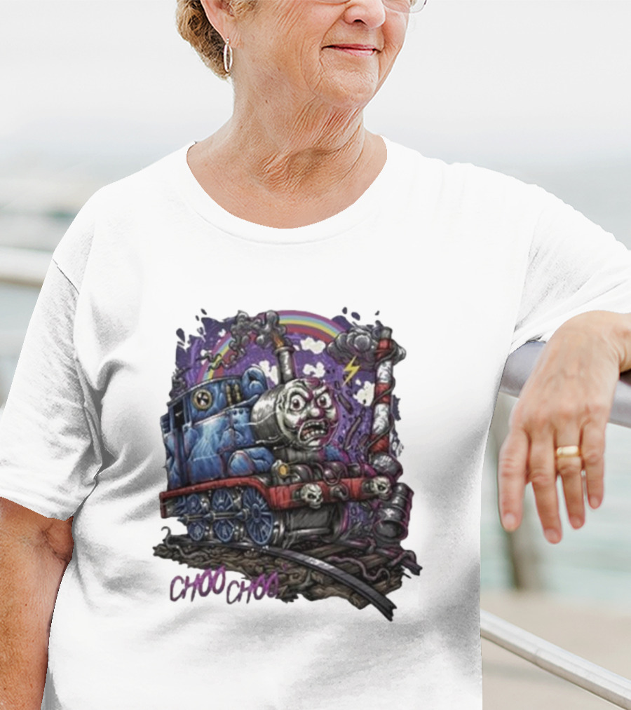 Damaged Society Choo Choo Train Madness T-Shirt