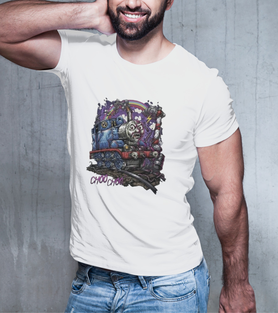 Damaged Society Choo Choo Train Madness T-Shirt