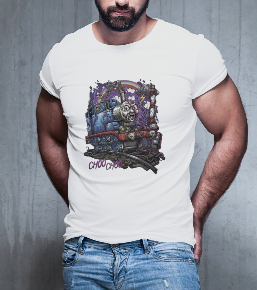 Damaged Society Choo Choo Train Madness T-Shirt