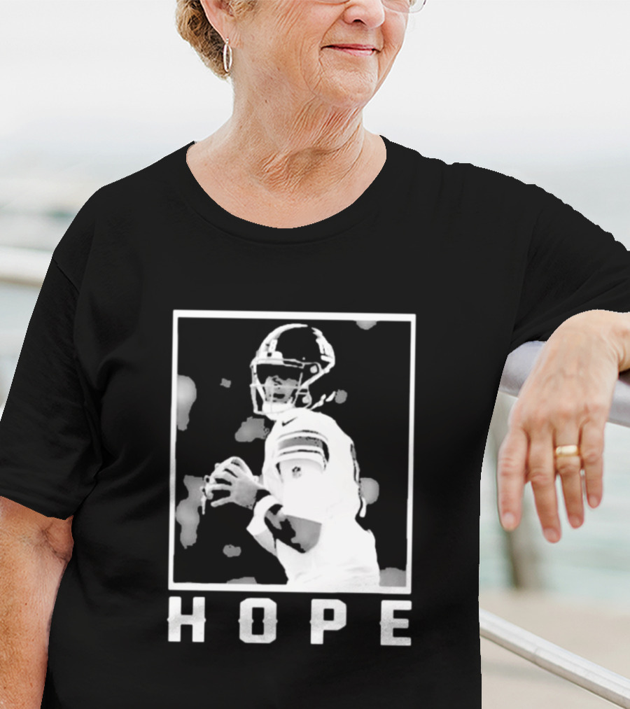 Daniel Jones Hope Quarterback Image T-Shirt