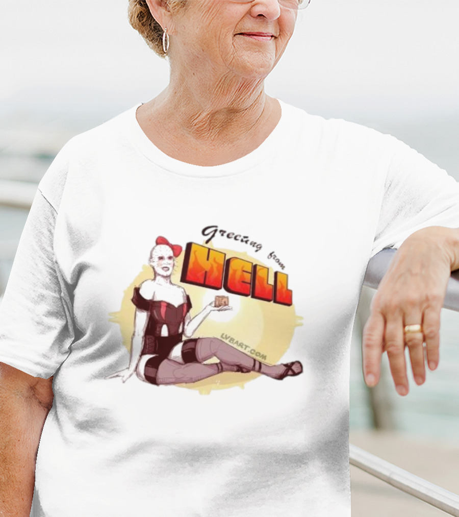 Greetings From Hell Hellraiser Women LVART.COM T-Shirt