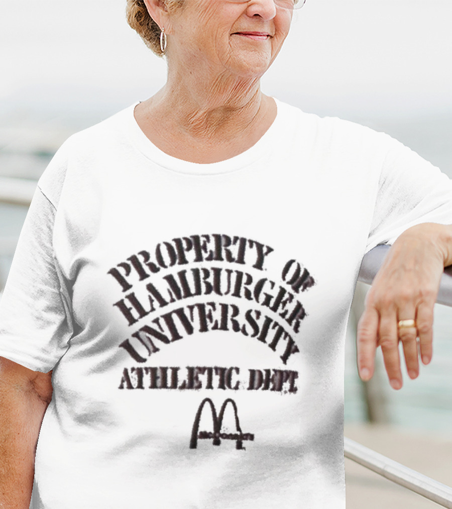 Property Of Hamburger University Athletic Dept McDonald's T-Shirt