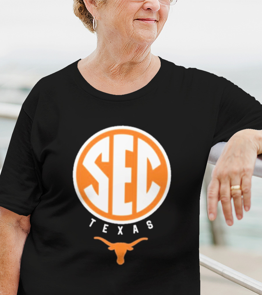SEC Texas Longhorns Logo Texas Longhorn T-Shirt