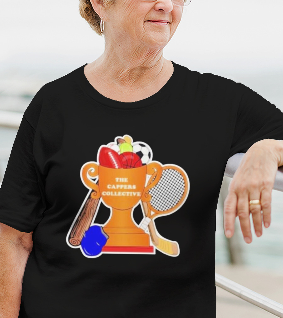 The Cappers Collective Trophy Sport Baseball Boxing Soccer Tennis Hockey Basketball T-Shirt
