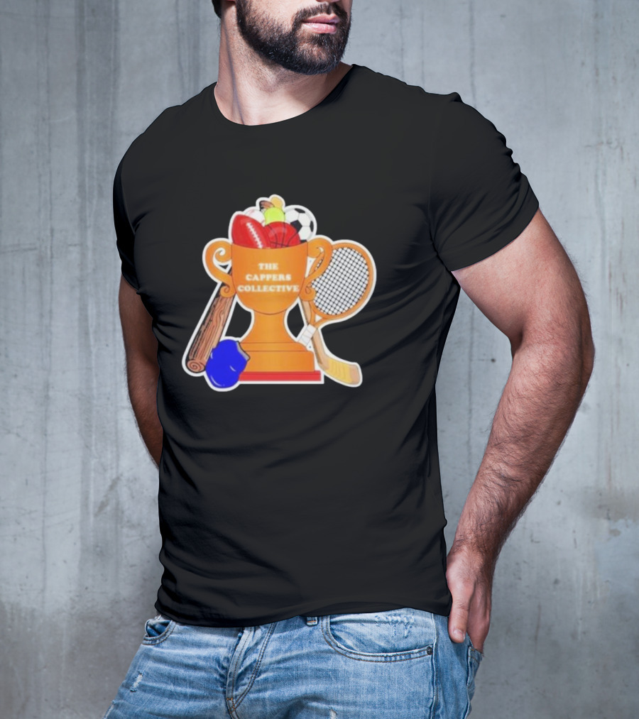 The Cappers Collective Trophy Sport Baseball Boxing Soccer Tennis Hockey Basketball T-Shirt