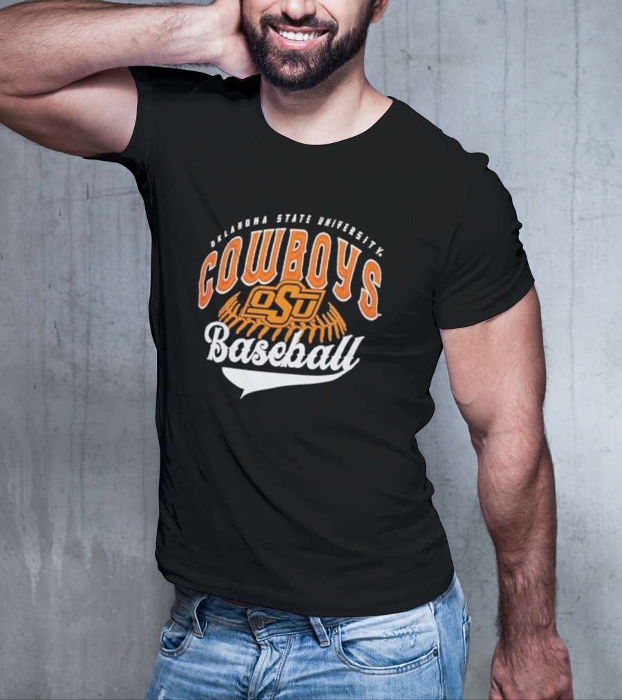 Oklahoma State University Cowboys OSU Baseball T-Shirt