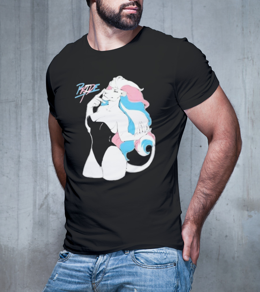Pride Lioness Trans Flag Colors T-Shirt