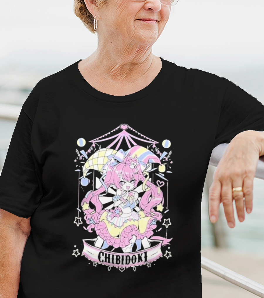 Chibidoki Pastel Circus Jester Kawaii Aesthetic T-Shirt