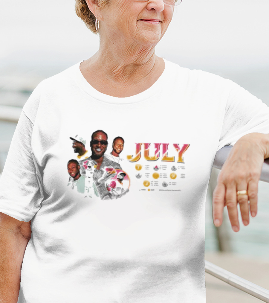 Jurickson Profar July Retro Vibe Baseball Personality T-Shirt