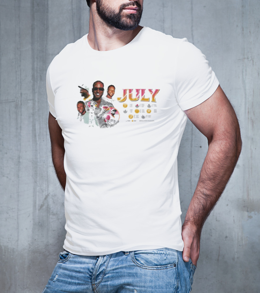 Jurickson Profar July Retro Vibe Baseball Personality T-Shirt