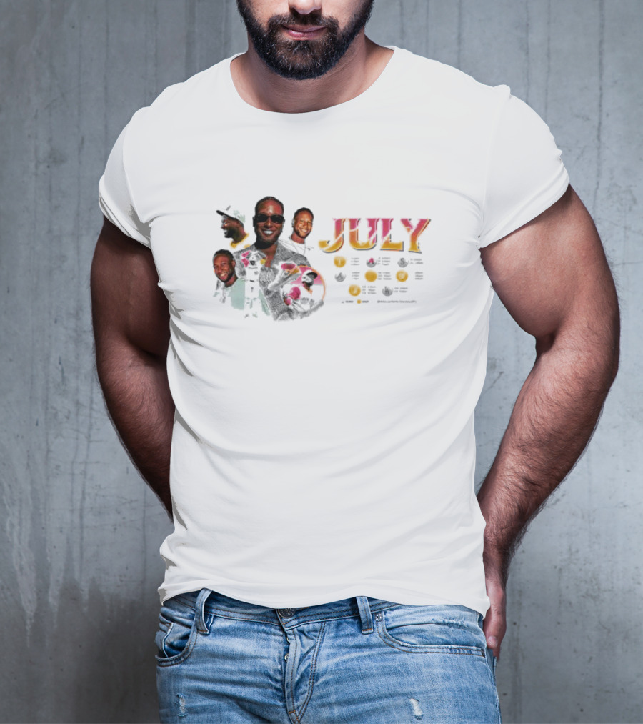 Jurickson Profar July Retro Vibe Baseball Personality T-Shirt