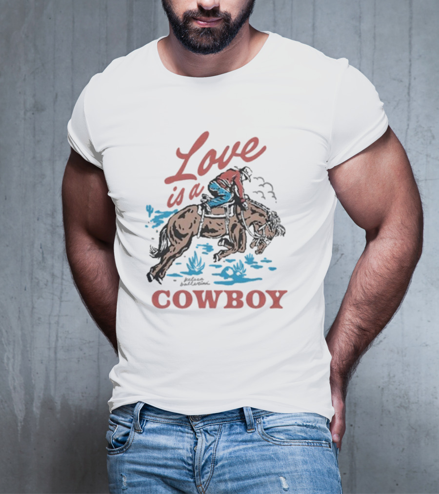 Kelsea Ballerini Love Is A Cowboy Vintage Rodeo T-Shirt