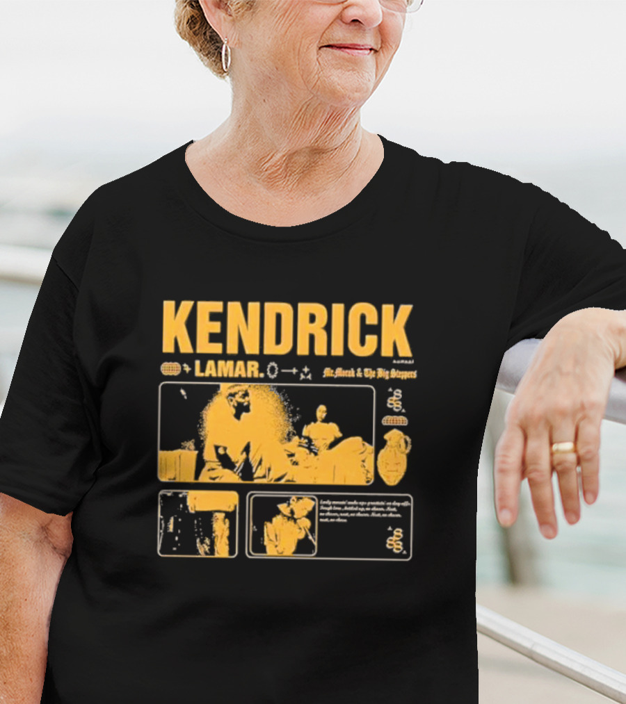 Kendrick Lamar Mr Morale And The Big Steppers Album Cover Graphic T-Shirt