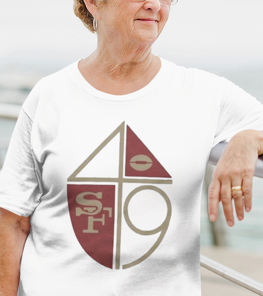 San Francisco 49ers Vintage 1965 SF 49 Iconic Emblem T-Shirt