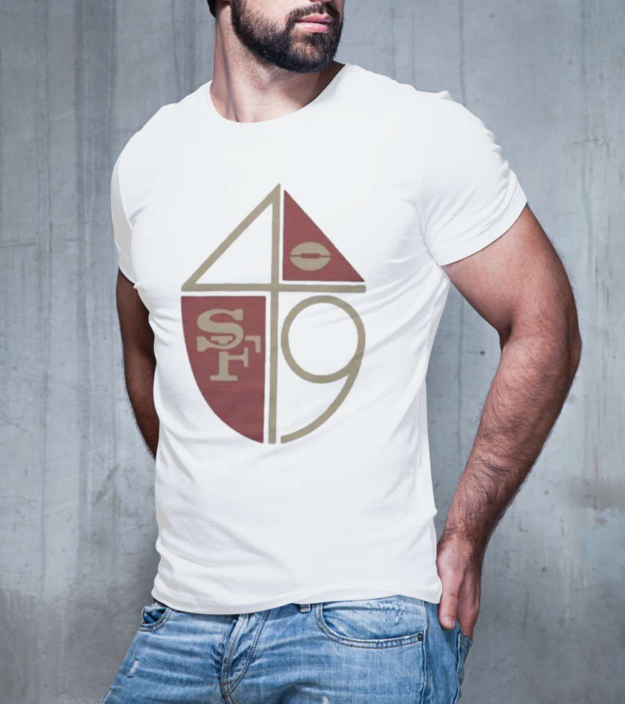 San Francisco 49ers Vintage 1965 SF 49 Iconic Emblem T-Shirt
