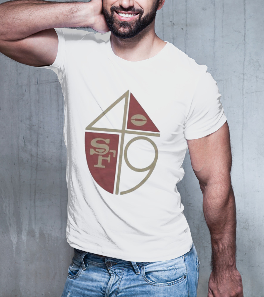San Francisco 49ers Vintage 1965 SF 49 Iconic Emblem T-Shirt