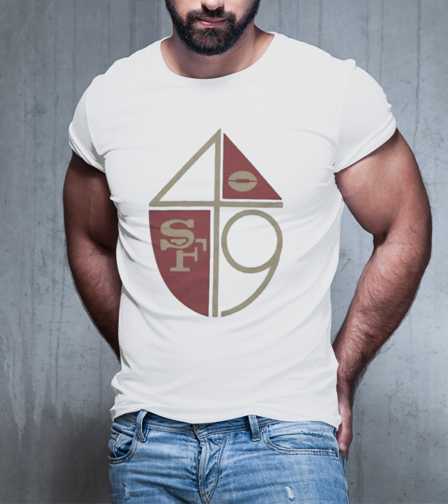 San Francisco 49ers Vintage 1965 SF 49 Iconic Emblem T-Shirt