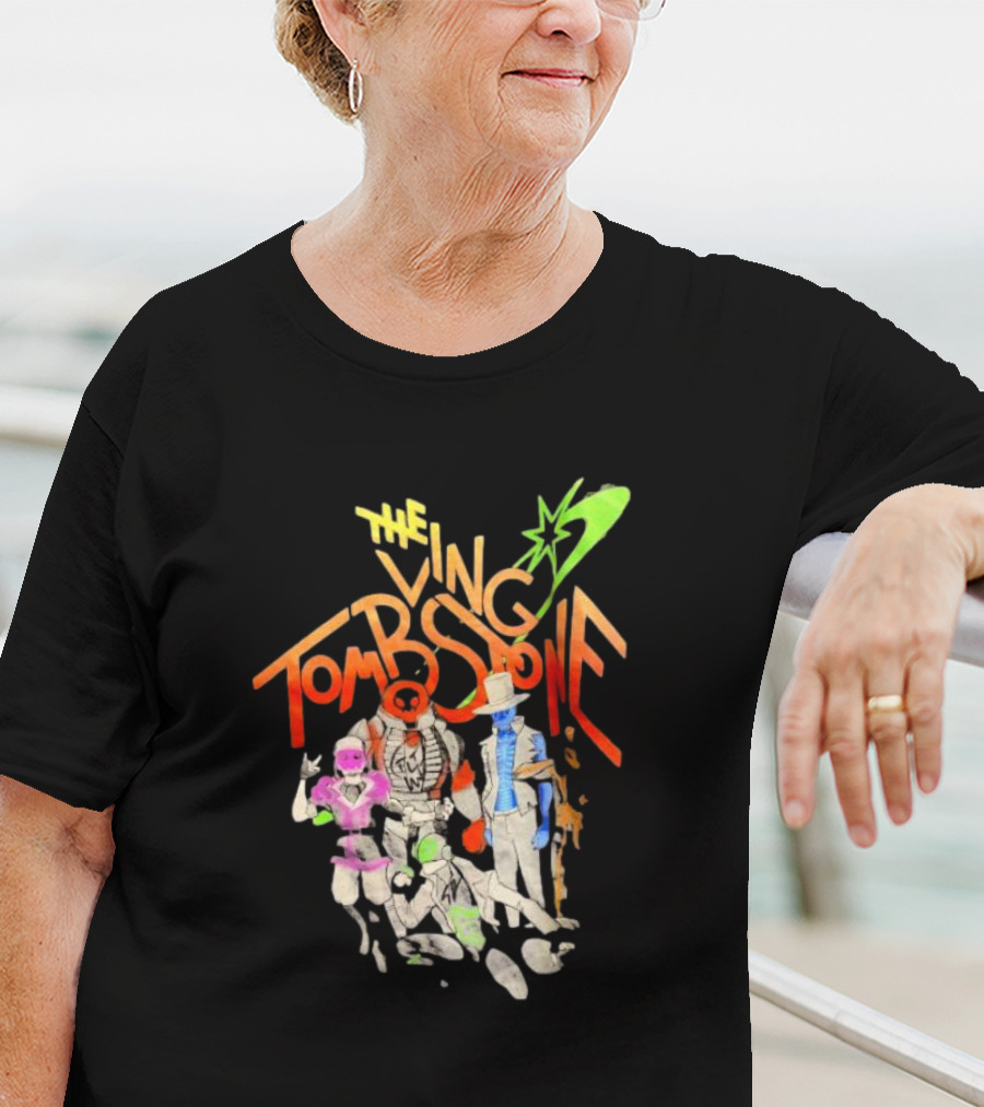 The Living Tombstone Characters And Logo With Colorful T-Shirt