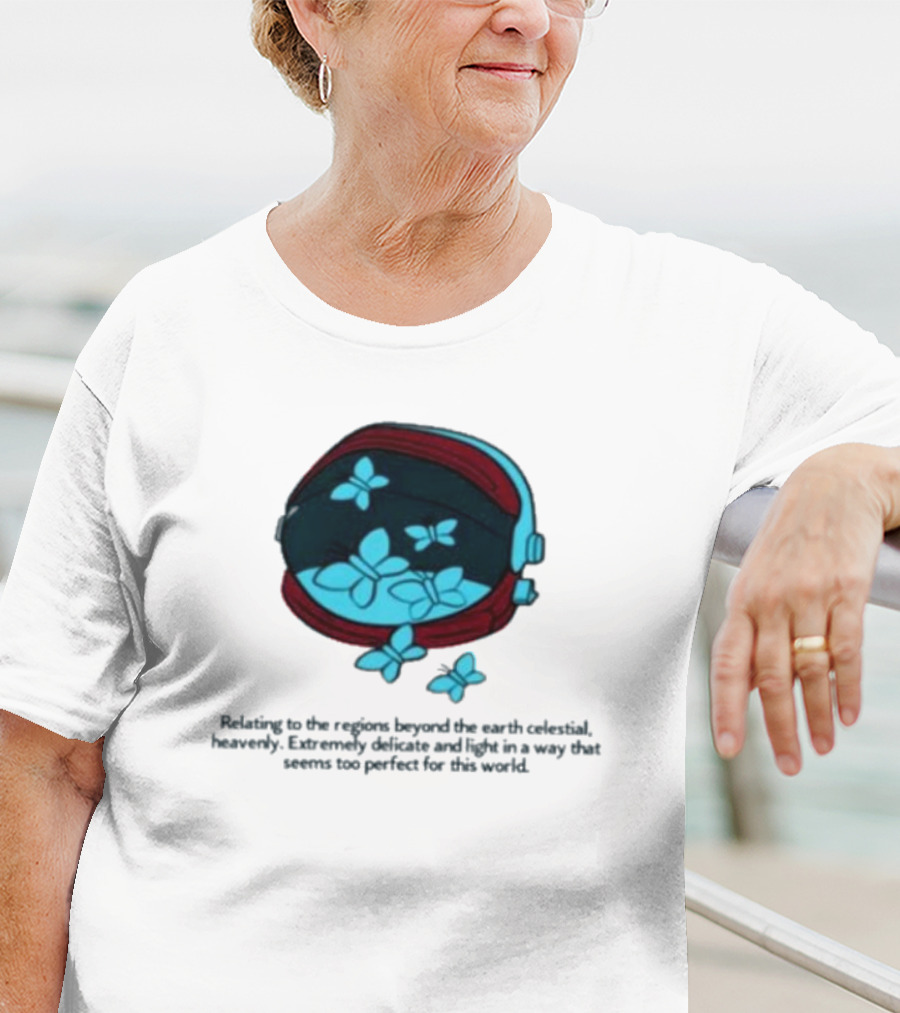 Relating To The Regions Beyond The Earth Celestial Heavenly Perfect Light T-Shirt