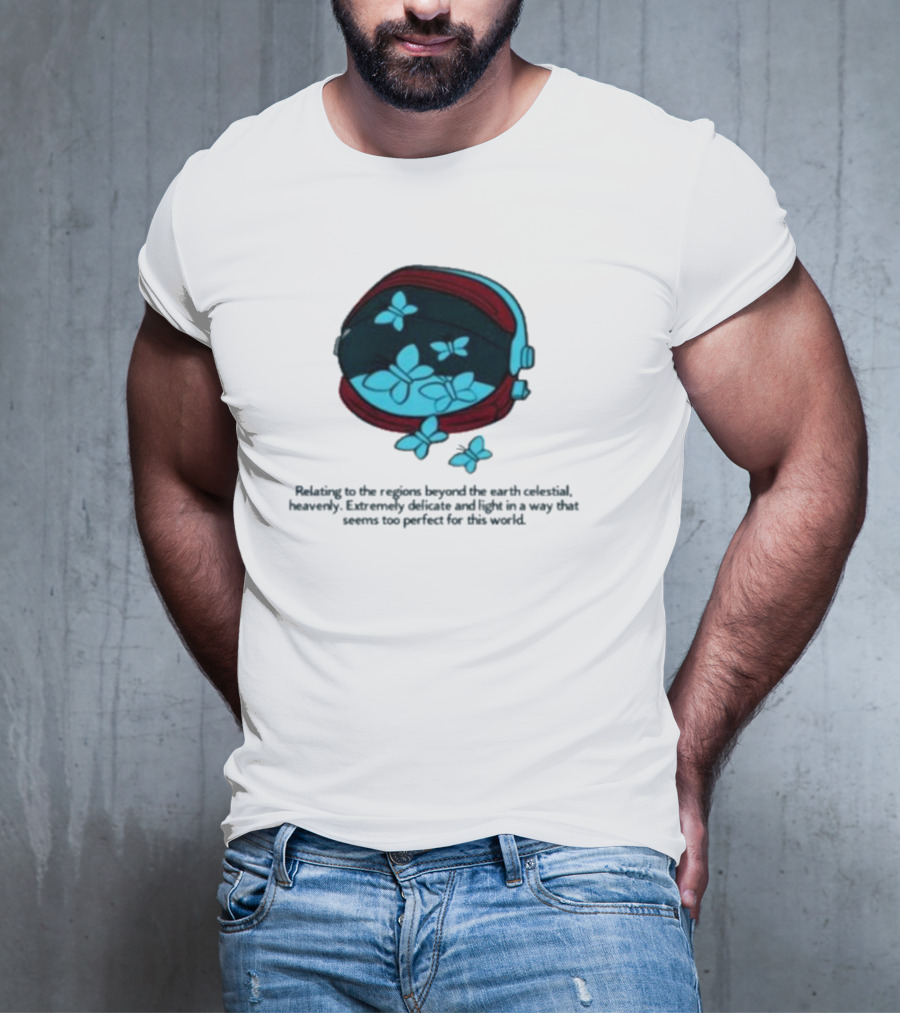 Relating To The Regions Beyond The Earth Celestial Heavenly Perfect Light T-Shirt