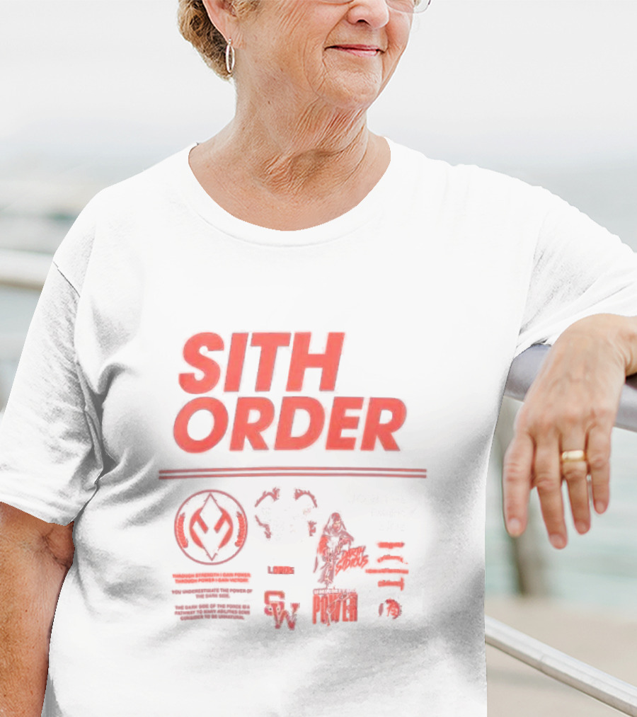 Sith Order Join The Dark Side Lords Galaxy Force 1977 Sports Club T-Shirt