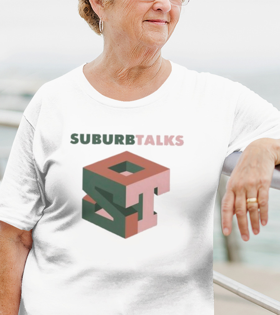 SUBURBTALKS Geometric Logo N64 T-Shirt