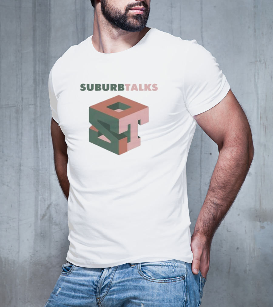 SUBURBTALKS Geometric Logo N64 T-Shirt